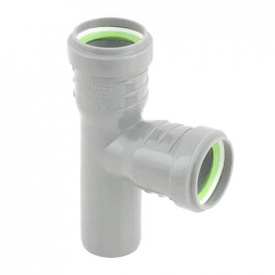 Трійник каналізаційний ASG HTR 32x32x87,5° білий