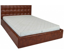 Ліжко Richman Chester New Comfort 140 х 190 см Мадрас Whisky Коричневий