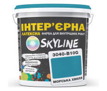 Фарба Інтер'єрна Латексна Skyline 3040-B10G Морська хвиля 3л