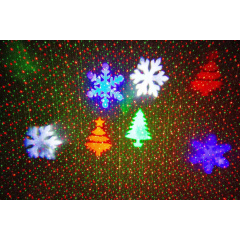 Новогодний уличный лазерный проектор X-Laser XX-MIX-1012 11 4 Вт Черный Івано-Франківськ