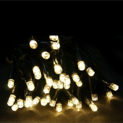 Світлодіодна гірлянда електрична з контролером Led 500 світлодіодів зелений провід 35 м Тепла біла Вінниця