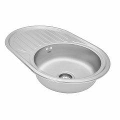 Кухонная Мойка Kroner (Krp) Satin-7750 D0.6T160 Буча