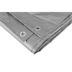 Тент MASTERTOOL 6х8 м 110 г/м² Silver (79-7608) Доманівка