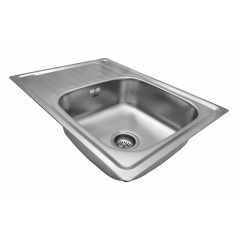 Кухонная Мойка Kroner (Krp) Satin-6950 D0.8T180 Якимівка
