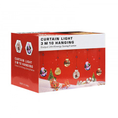 Світлодіодна гірлянда Lesko Y003 Santa Claus Київ