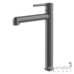 Смеситель для раковины высокий Devit Do It 5050020B brushed gun metal оружейная сталь браш Львів