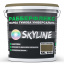 Краска резиновая суперэластичная сверхстойкая «РабберФлекс» SkyLine Желто-коричневая RAL 8008 3,6 кг Ровно