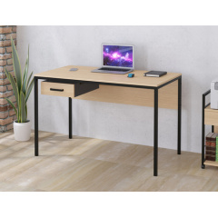 Письменный стол L-2p Loft-Design 120х650 мм с ящиками столешница дсп дуб-борас Київ