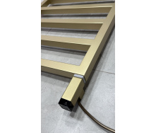 Полотенцесушитель электрический Terma GRID 990x500 Brass, тен ONE
