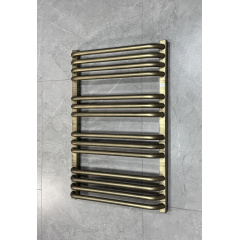 Рушникосушка водяна Terma ALEX 760x500, Brushed Brass Курінь