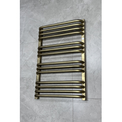 Рушникосушка водяна Terma ALEX 760x500, Brushed Brass Курінь