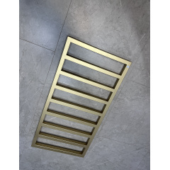 Полотенцесушитель водяной Terma GRID 990x500, Brass Сарны