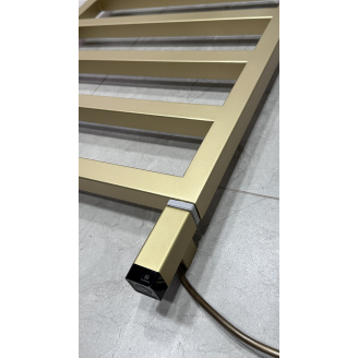 Полотенцесушитель электрический Terma GRID 990x500 Brass, тен ONE