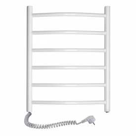 Полотенцесушитель электрический SANTAN Лестница Камелия 480х600 белый, левосторонний