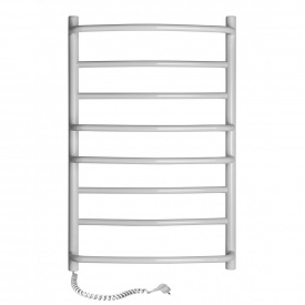 Полотенцесушитель электрический SANTAN Лестница Омега 530х800 белый, левосторонний