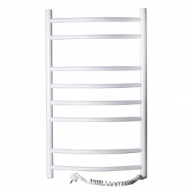 Полотенцесушитель электрический SANTAN Лестница Камелия 480х800 белый, правосторонний