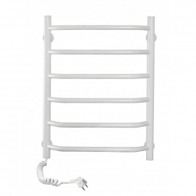 Полотенцесушитель электрический SANTAN Лестница Блюз 480х600 белый, левосторонний