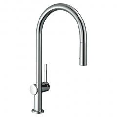 HANSGROHE TALIS M54 смеситель для кухни, однорычажный, 210, с вытяжным душем, 2jet, sBox, хром Одеса