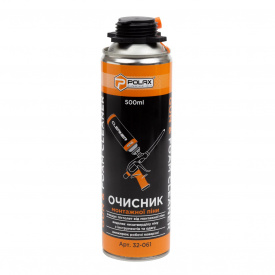 Очиститель монтажной пены Polax 500 мл (32-061)