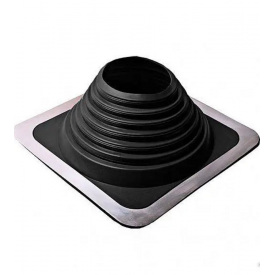 Покрівельний прохід ущільнювач прямий Мастер Flash 100-180 мм Чорний