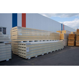 Сендвіч панель покрівельна з наповнювачем з ППУ 120 мм