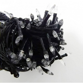 Гирлянда Gonchar Конус 100 LED Черный провод 10 м Синий (MR35778)