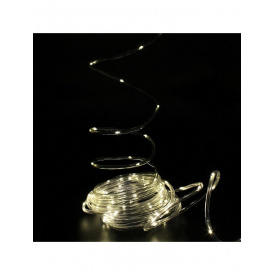 Гірлянда світлодіодна нитка Led Краплі роси дюралайт на 100 світлодіодів із USB підключенням 9 м Білий теплий