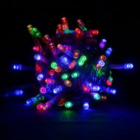 Світлодіодна гірлянда електрична з контролером Led на 100 світлодіодів 6.5 м