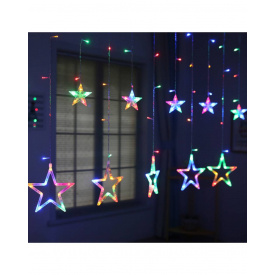 Гирлянда - звезды j-hell Five-pointed star 3 м Разноцветный