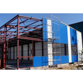 Оздоблення фасаду будівель з сендвіч панелей