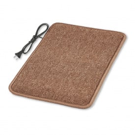 Килимок з підігрівом та термоізоляцією Теплик Стандарт 50×80 см Бежевий