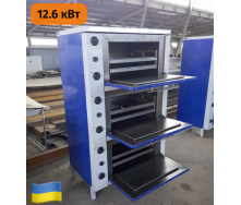Шкаф жарочный электрический трехсекционный с плавной регулировкой мощности ШЖЭ-3-GN1/1 стандарт Экострой
