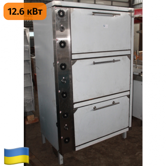 Шкаф жарочный электрический трехсекционный с плавной регулировкой мощности ШЖЭ-3-GN1/1 эталон Экострой