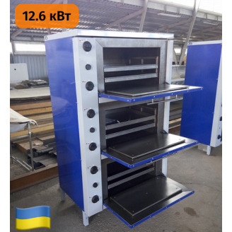 Шкаф жарочный электрический трехсекционный с плавной регулировкой мощности ШЖЭ-3-GN1/1 стандарт Экострой