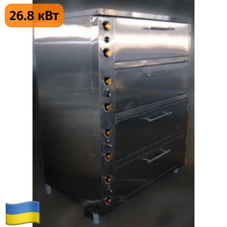 Пекарська шафа з плавним регулюванням потужності ШПЕ-4 еталон Екобуд