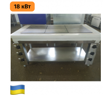 Плита електрична кухонна професійна ЕПК-6 еталон Екобуд