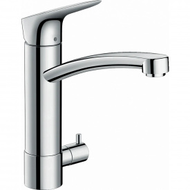 Змішувач для кухні Hansgrohe Logis M31 із доним клапаном хром