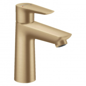 Змішувач для умивальника Hansgrohe Talis E із донним клапаном бронза