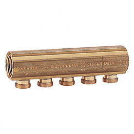 Колектор Giacomini R551SY063 НР 3 виходи 1x3/4 Eurokonus