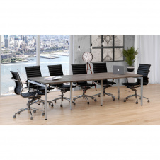 Стол для переговоров Q-240 Loft-design дуб-палена в офис