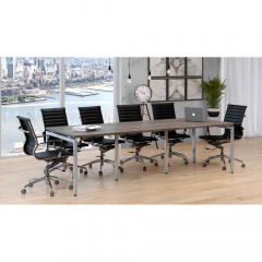 Стол для переговоров Q-240 Loft-design дуб-палена в офис Самбір