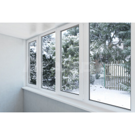 Лоджия 2600х1500 мм, монтажная ширина 60 мм, профиль WDS Ekipazh Ultra 60