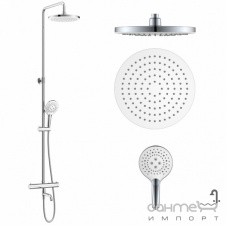 Фото - Душевая стойка с термостатом и изливом Imprese Centrum SR T-10261SR хром Душевая стойка с термостатом и изливом Imprese Centrum SR T-10261SR хром