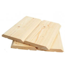 Фальш брус 130x20x2000 мм деревянный ель