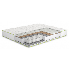 Ортопедический матрас Козак-кокос Matroluxe 160х190 см на пружинах Покет-Спринг Королёво