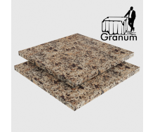 Крутневський граніт (Гранат), плити 30х30 см + інд. розміри. Granum
