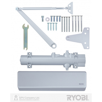 Доводчик накладний RYOBI 4550 (Японія) на двері вагою до_200кг та шириною 1600мм