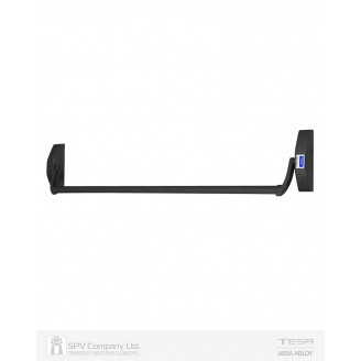 Антипанікова ручка TESA (Іспанія) для евакуаційного виходу чорного кольору