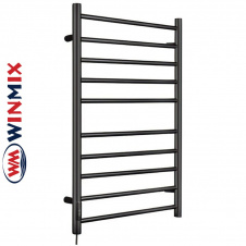 Полотенцесушитель электрический Winmix Better (Style) EPS-5386R-10TB с таймером (черный, правый, 10 перекладин)