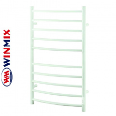 Полотенцесушитель электрический Winmix Fine EPF-5386R-10T-WHITE с таймером (белый, правый, 10 перекладин) Сумы
